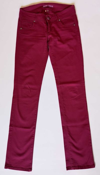 Blugi drepți Terranova, mărime XS/S, culoare fuchsia