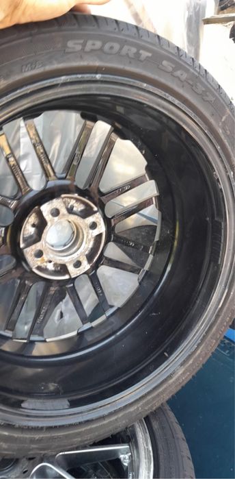 Borbet 17 4x100 с хубави гуми!