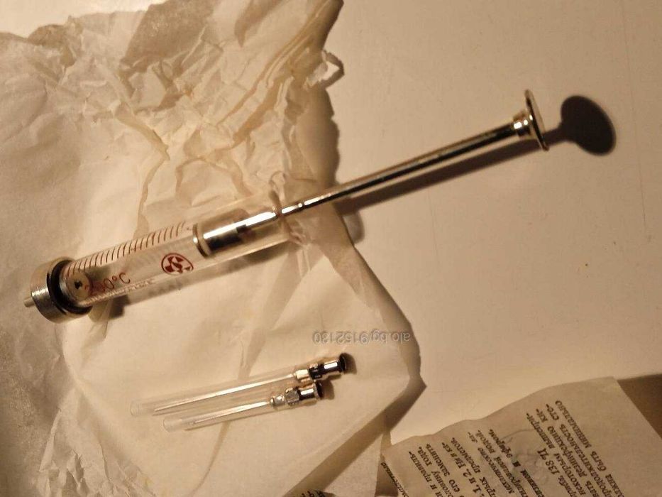 Спринцовка стъклена 2 мл, нова