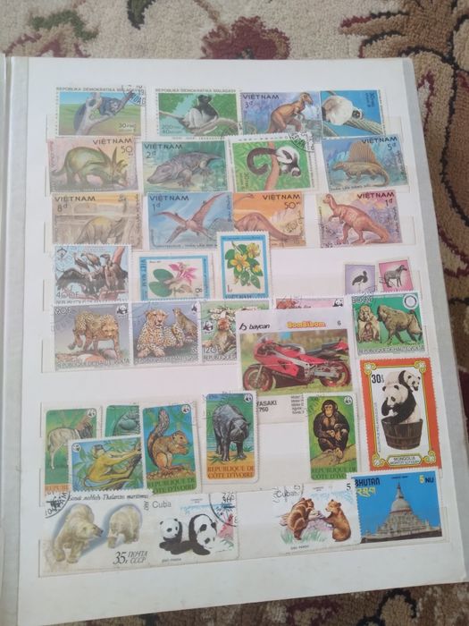 Почтовые марки м