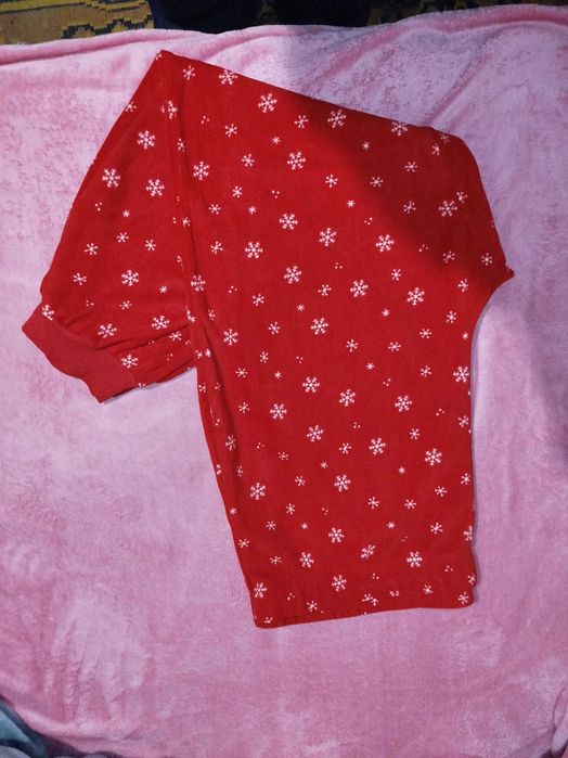 дамско долнище поларено в чверен цвят