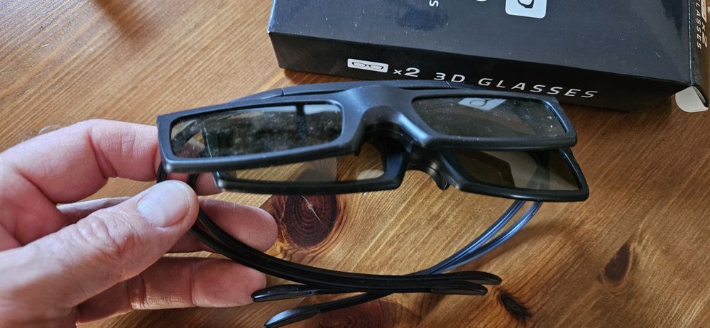 Samsung X2 3D Glasses — typically the active-shutter glasses
