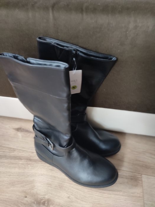 Дамски ботуши кожени