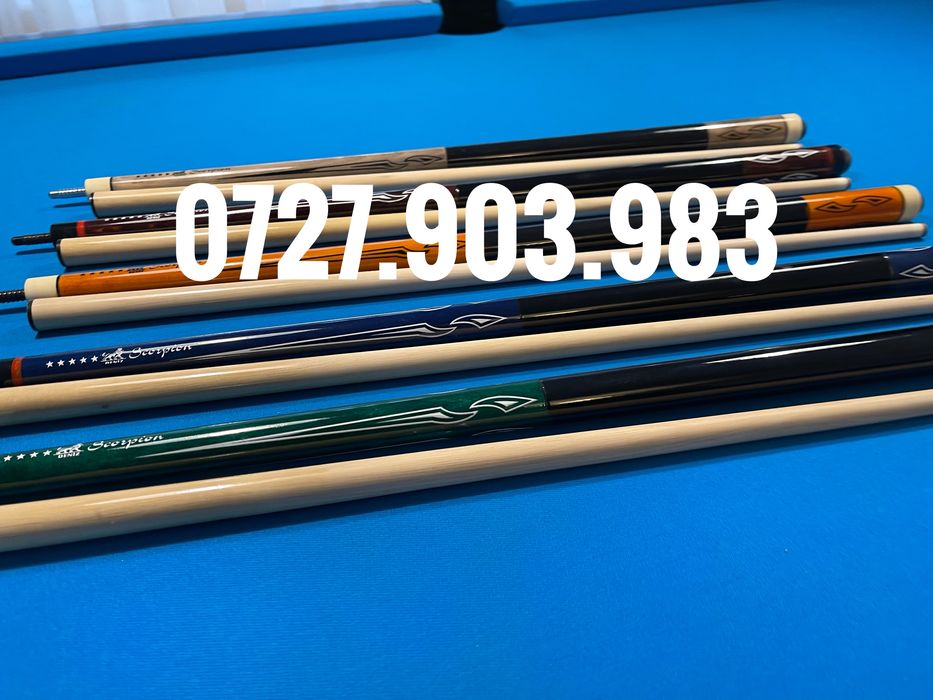 Bile / tacuri / postav biliard OFERTA 100