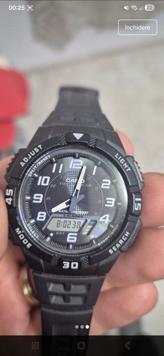Ceas casio folosit negru