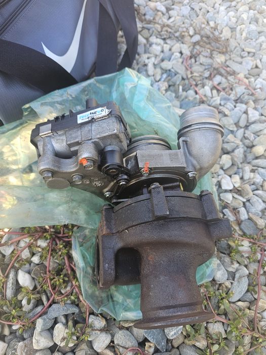Turbină Originală BMW F10 2.0 Diesel (2011) cu Actuator – Pt. Recondiționare