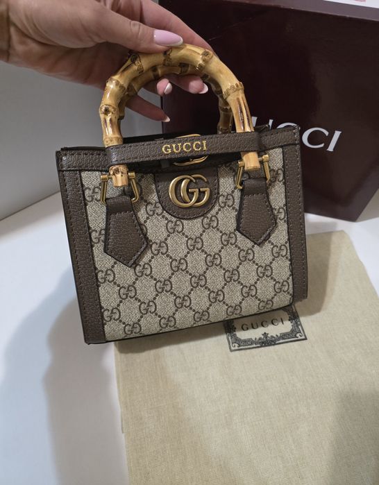 Налична чанта Gucci Diana Bamboo Mini