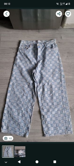 Blugi super Baggy Bershka marimea 40(L)