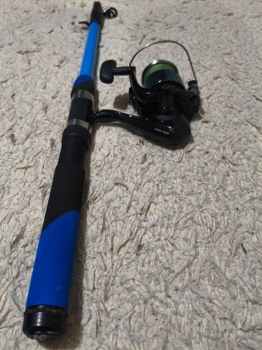 Новая прочная удочка 3.6м спиннинг компактный