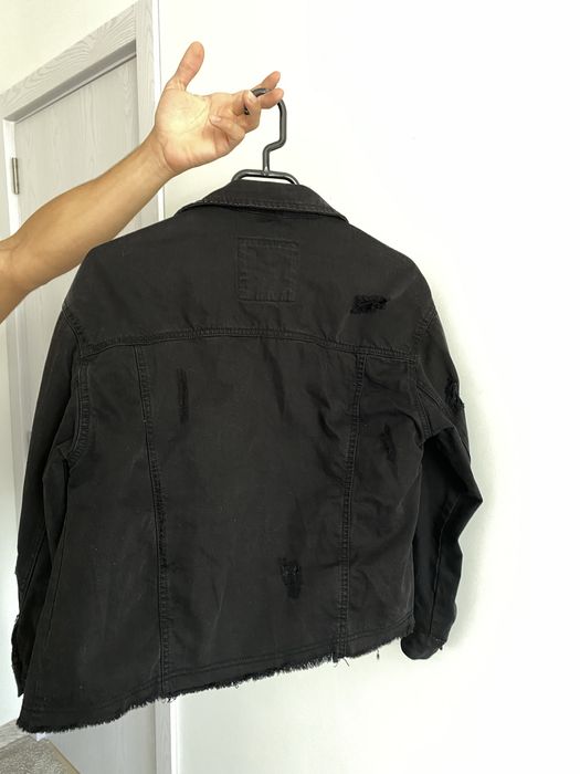 Черно дънково яке