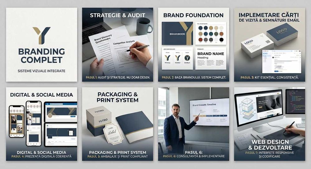 Agentie de Branding si Graphic Design, Strategie Marketing , Website Design UI / UX
