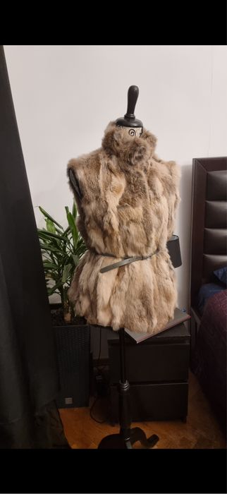 Vesta din blana naturala