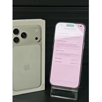 Telefon Apple iPhone 17 Pro Max 256 GB White Titanium, Cod 122233