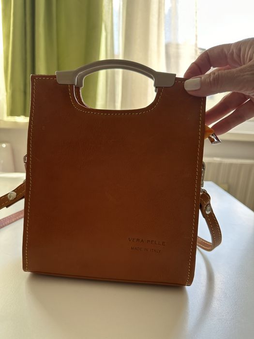 Дамска кожена чанта