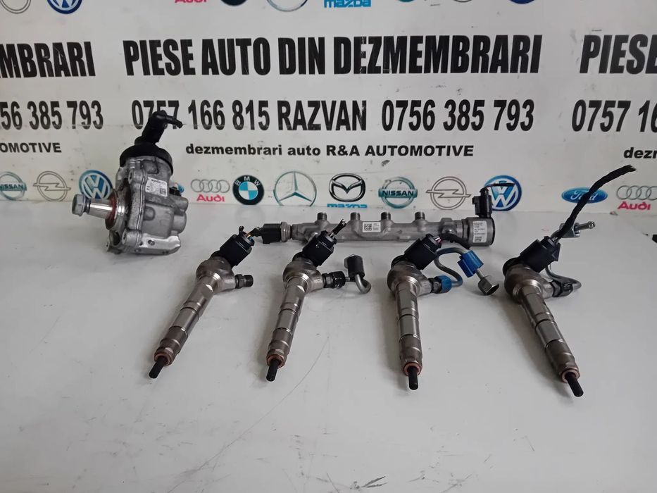 Kit Injectie Injectoare Pompa Rampa Vw Passat B8 Arteon T-Roc Golf 8 2.0 Tdi E6 05L130277E 05L130755