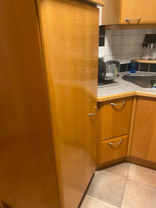 Mobila bucatarie Dan Küche Germania + colțar si masă extensibila