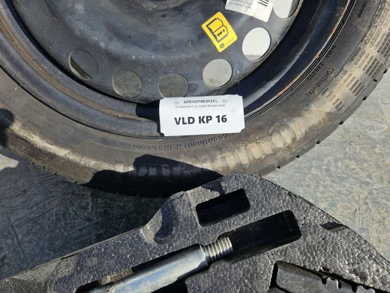 Kit pana roata de rezerva ET40 4x100 195/55 R16 Opel Tigra B