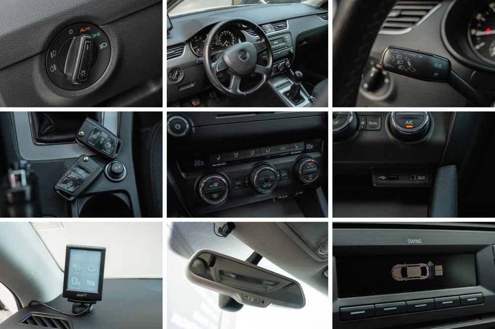 Skoda Octavia 3-2014 - scaune incalzite / memorii / xenon / senzori parcare / led fata spate - credit auto / rate / cash - recent adusa in tara