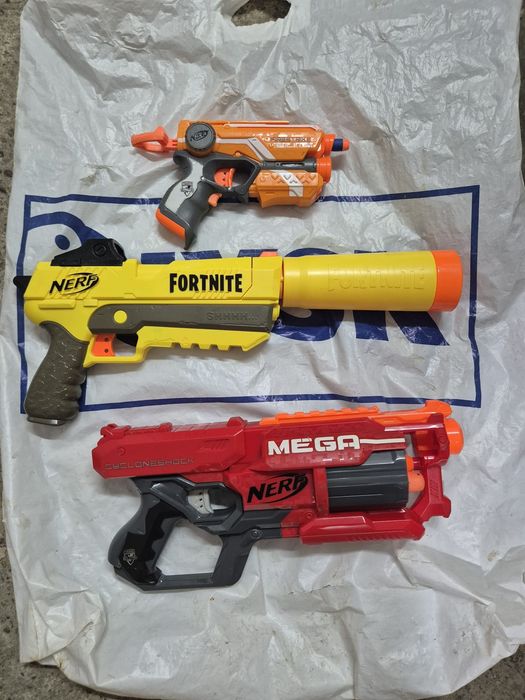 Pusca Nerf - 3 bucati