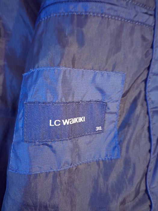 Куртка весна-осень, 3хл, синяя, 2000тг