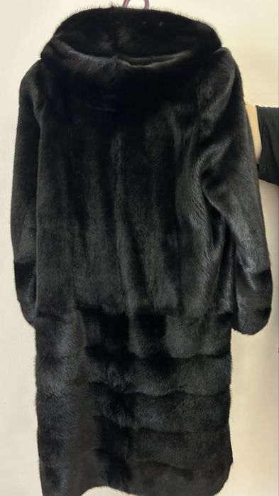 Шуба черный брилиант