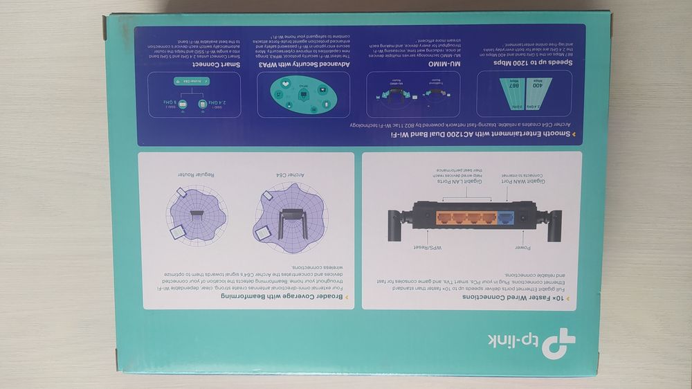 Wi-fi Router, Archer c64. Роутер