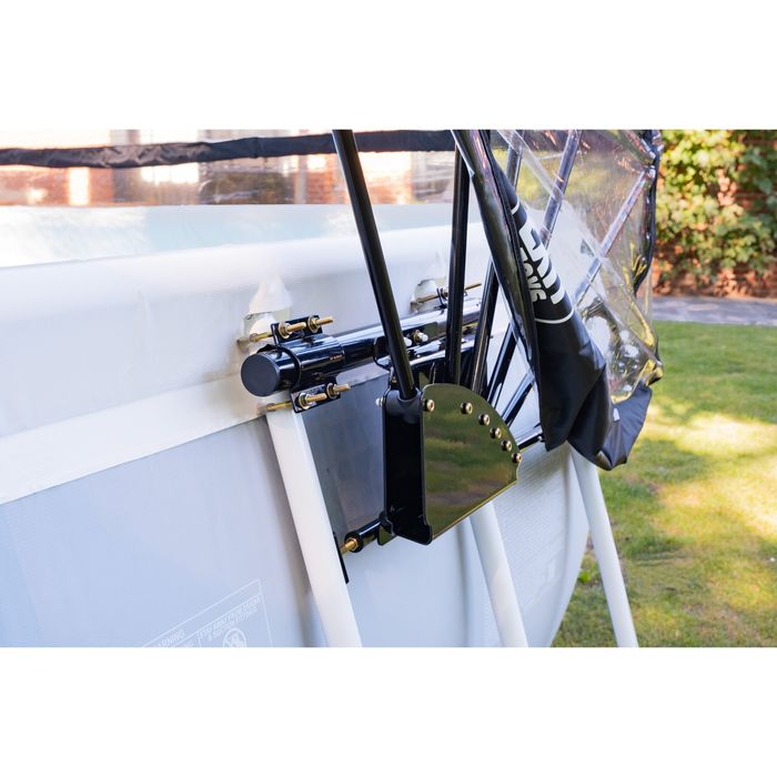 Нов купол за басейн EXIT 13x6.6 фута - универсален