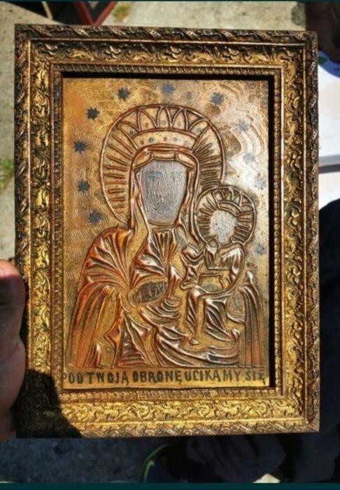 Vând icoana veche de origine poloneza