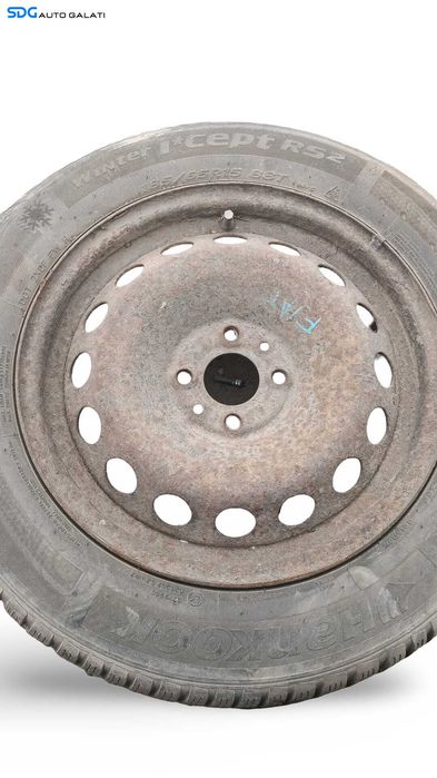 Janta Roata Tabla 185 65 R15 in 4 Prezoane Fiat Doblo 2001 - 2009 [MX0368]