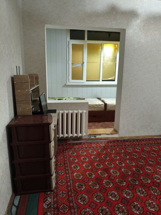 Аренда квартиры 1 комнатная переделанная в 2 комнатную