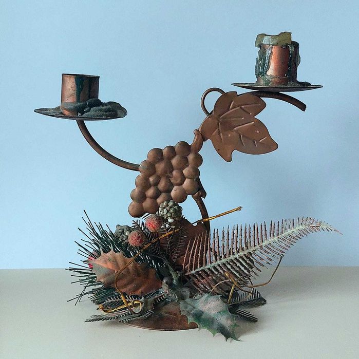 Подсвечник 19 века Антиквариат