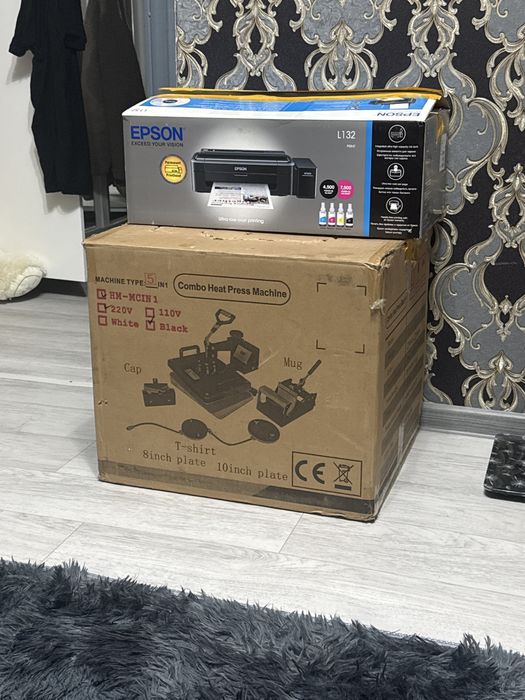 Продам термопресс и принтер