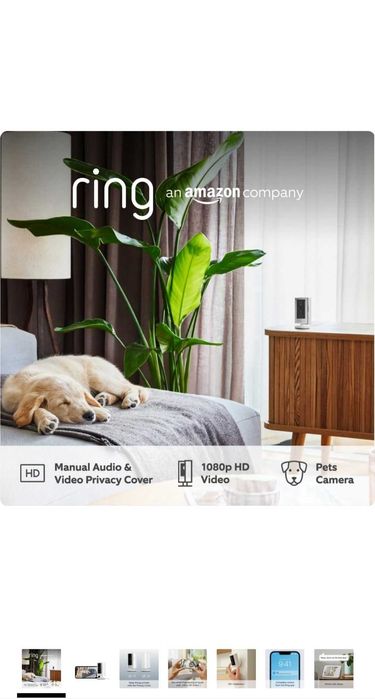 Умна Камера за видеонаблюдение Ring HD2