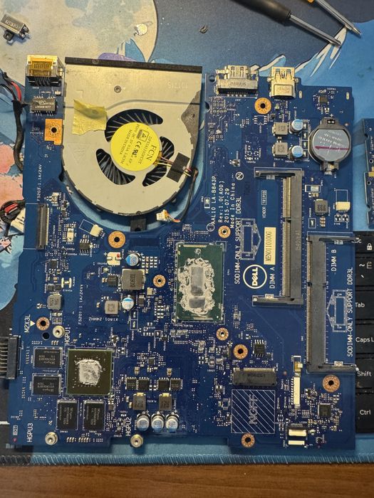 Лаптоп на части dell inspiron 5558