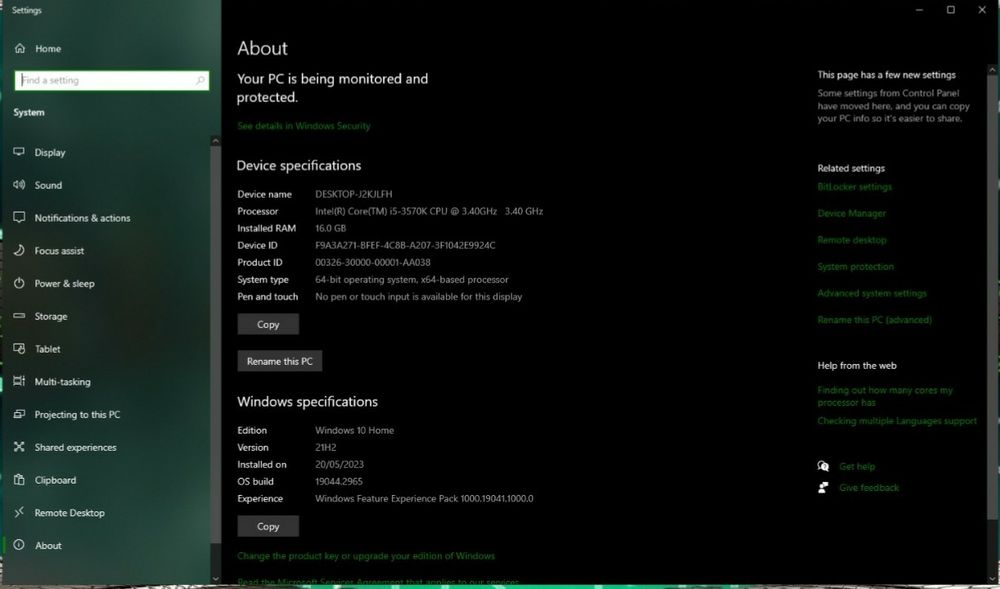 Unitate PC desktop calculator gaming Intel i5