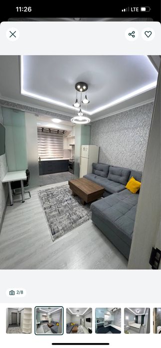 Аренда квартиры в центре города