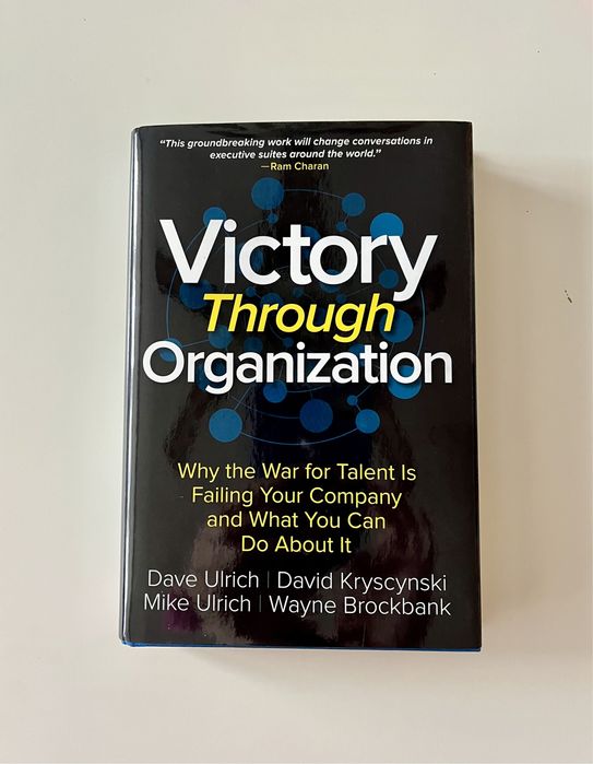 Нова HR книга: Victory Through Organization by Dave Ulrich