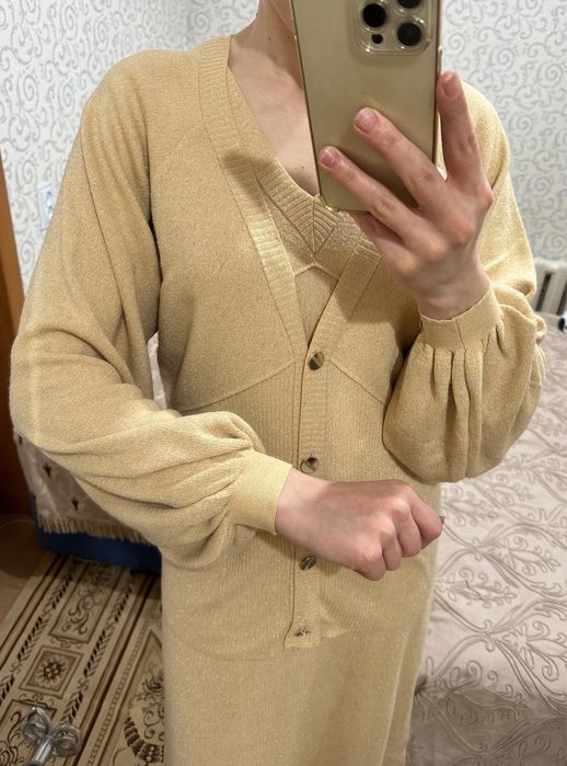 Костюм Serianno кардиган+платье