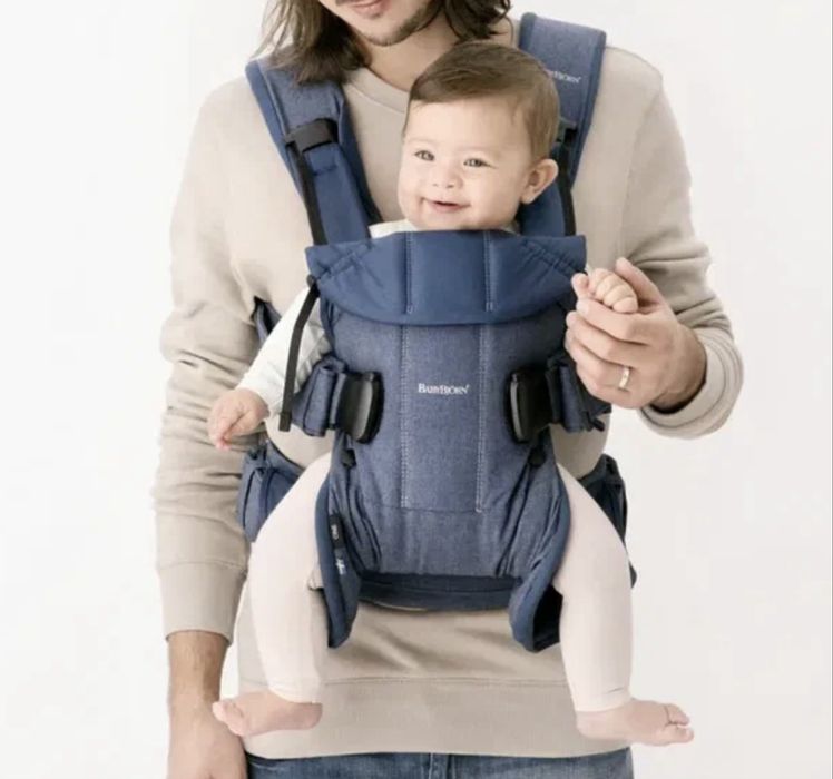 Эрго-рюкзак (слинг) BabyBjörn, джинс