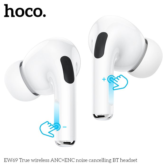 Беспроводные наушники AirPods Pro 2 / HOCO EW69 ENC+ANC шумоподавление