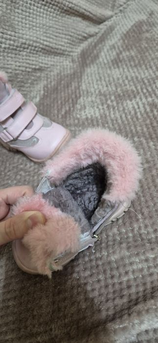 Сапоги детские для девочки зимние