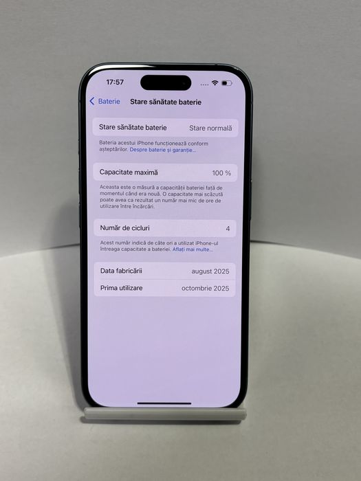 MDM vinde: Iphone 16, 128GB, Teal.