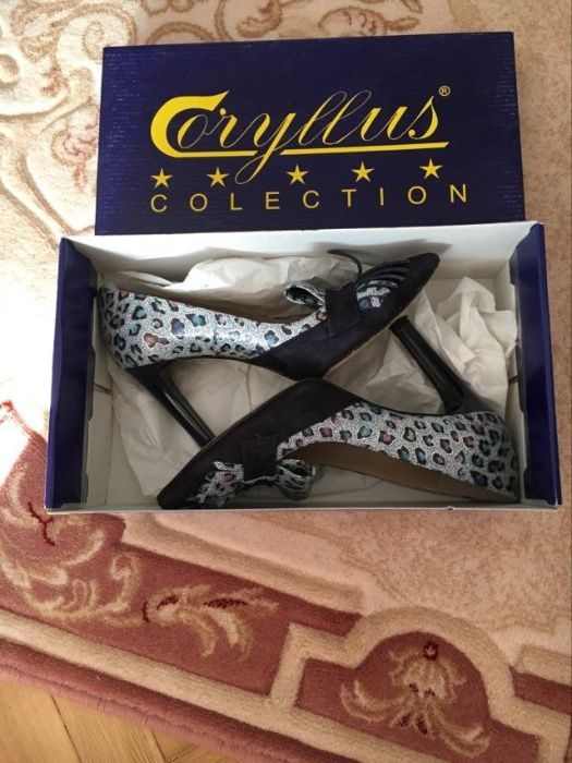 PANTOFI CORYLLUS animal print marime 37