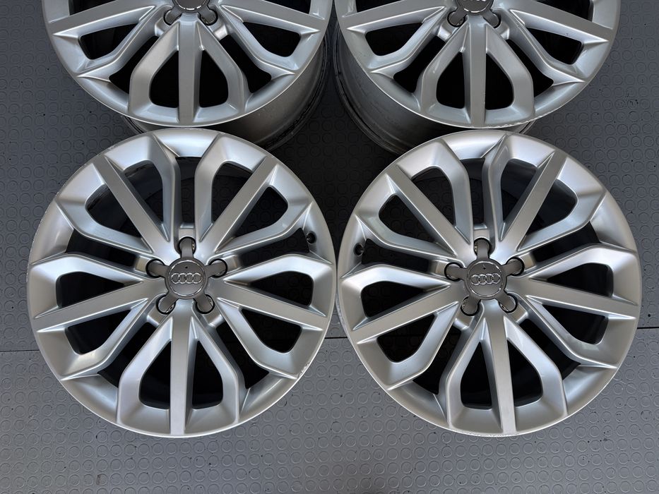 4бр. ОТЛИЧНИ 19” ОРИГИНАЛНИ Джанти 5х112 за -AUDI/VW/SEAT/SKODA/VAG- 8.5Jx19H2, ET45