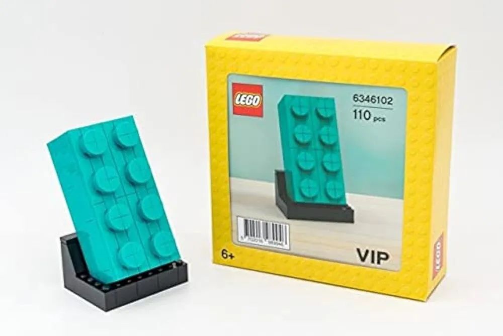 Lego 5006291 VIP  2x4 Teal Brick 6346101 LEGO