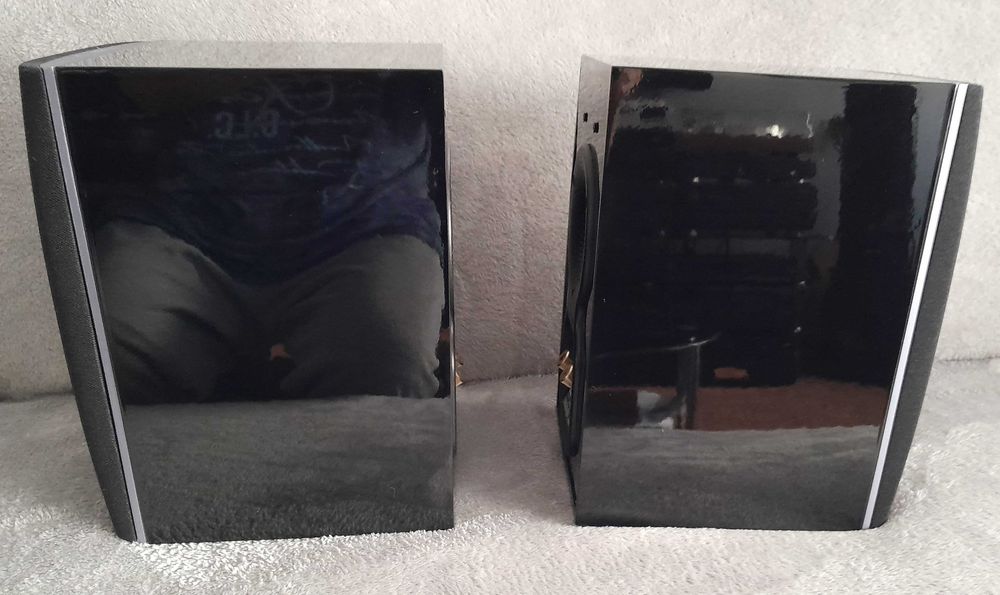 Bowers & Wilkins B&W DM600 S3 boxe Hi-Fi Premium Piano Black set nr.1