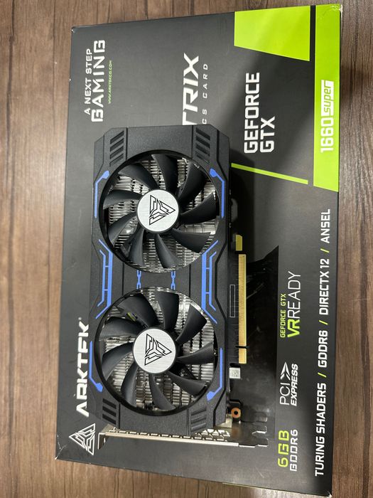 Gtx 1660 Super в идеальном состоянии, full комплект