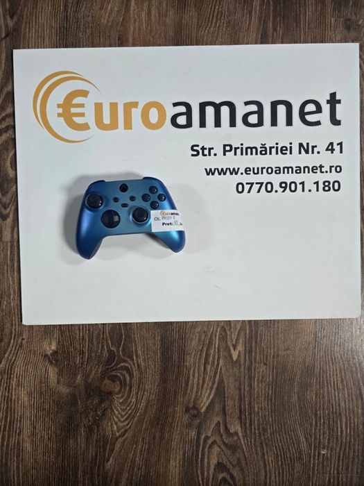 Controler wireless Xbox, Microsoft, Shock Blue, 2.4GHz -P-