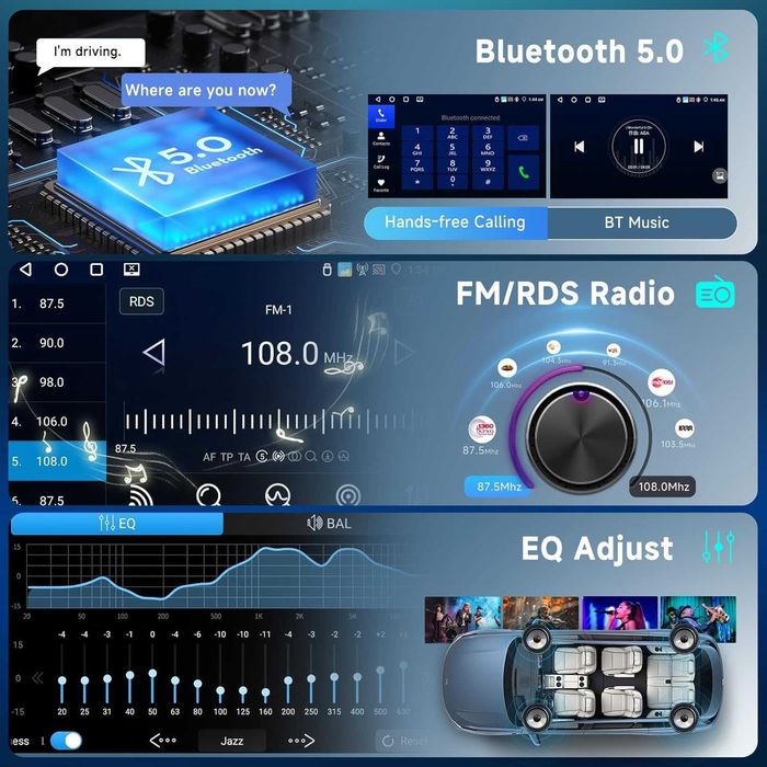 4G + 64G Android автомобилно радио за VW Golf 5 6 Polo Passat