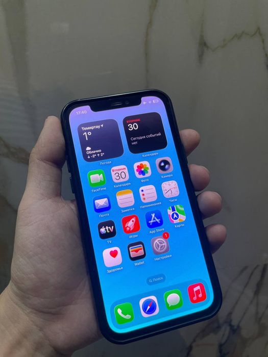 iPhone 12 Pro 256GB / АКБ 100% / True Tone / Face ID нет